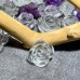 Clear Amethyst Flower Carving – Natural Hand Carved Crystal for Decor or Jewelry Making Clear Amethyst Flower Carving – Natural Hand Carved Crystal for Decor or Jewelry Making