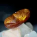 Mexican Fire Agate Gemstone(20.4mm* 10.8mm9ct) | Natural Crystal with Fiery Red-Orange Flash Mexican Fire Agate Gemstone(20.4mm* 10.8mm9ct) | Natural Crystal with Fiery Red-Orange Flash