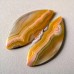 Mexican Laguna Lace Agate Polished Cabochon - Handcrafted Natural Gemstone from Chihuahua, Mexico Mexican Laguna Lace Agate Polished Cabochon - Handcrafted Natural Gemstone from Chihuahua, Mexico